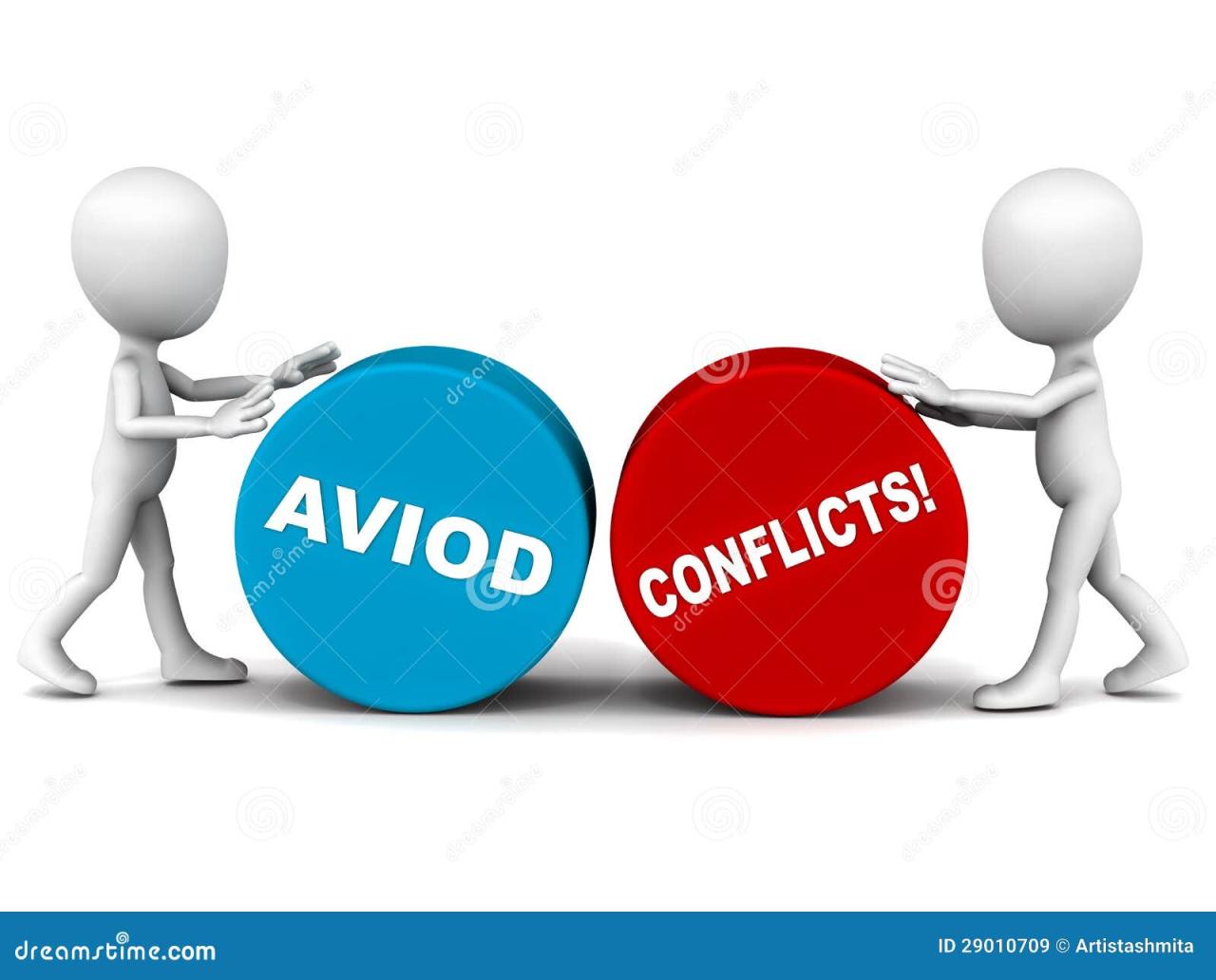 Avoid Conflict