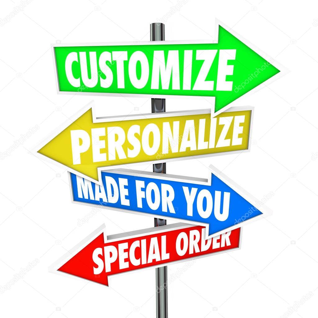 Customize Personalize Made Stock Photo by ©iqoncept 85541768